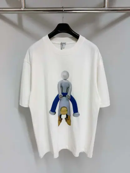 Replica Loewe Loose fit T-shirt in cotton For Men 2025SS #4193