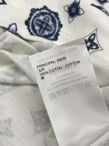 Replica Louis Vuitton Monogram Flounce Sleeve T-Shirt 1AGQB0 - Image 6