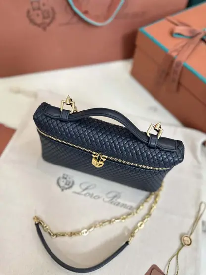 Replica Loro Piana Extra Pocket L19 Blue Navy Lambskin - Image 9