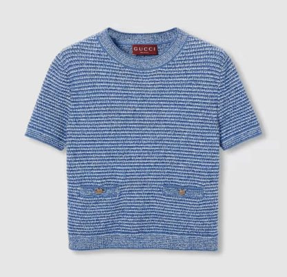REPLICA GUCCI FINE COTTON CREWNECK TOP