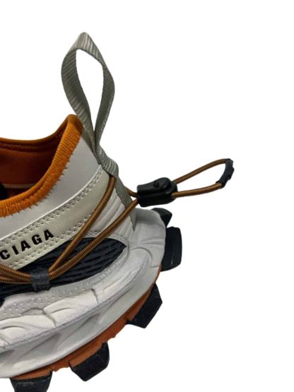 REPLICA BALENCIAGA MEN'S HIKE SNEAKER IN BEIGE/ORANGE - Image 6