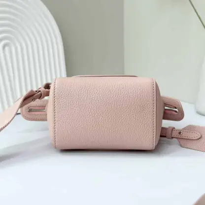 Replica Loro Piana Happy Day Nano Shoulder Bag in Pink - Image 8