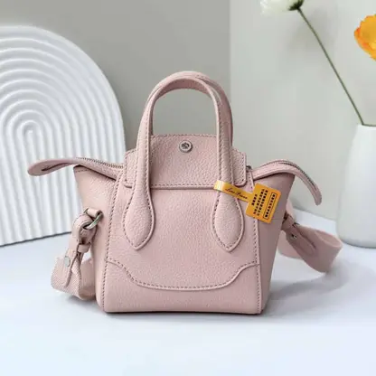 Replica Loro Piana Happy Day Nano Shoulder Bag in Pink