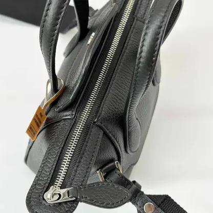 Replica Loro Piana Happy Day Nano Shoulder Bag in Black - Image 4