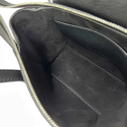 Replica Loro Piana Happy Day Nano Shoulder Bag in Black - Image 8