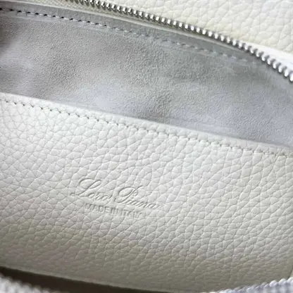 Replica Loro Piana Happy Day Nano Shoulder Bag in White - Image 9