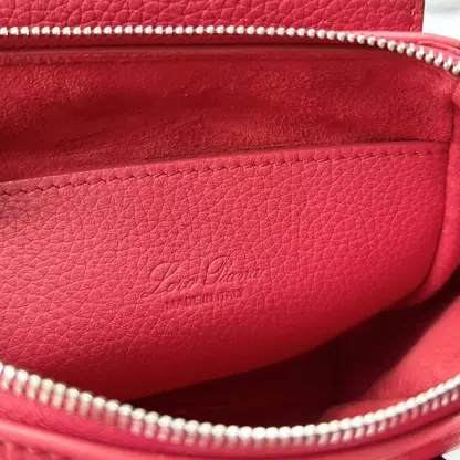 Replica Loro Piana Happy Day Nano Shoulder Bag in Red - Image 5