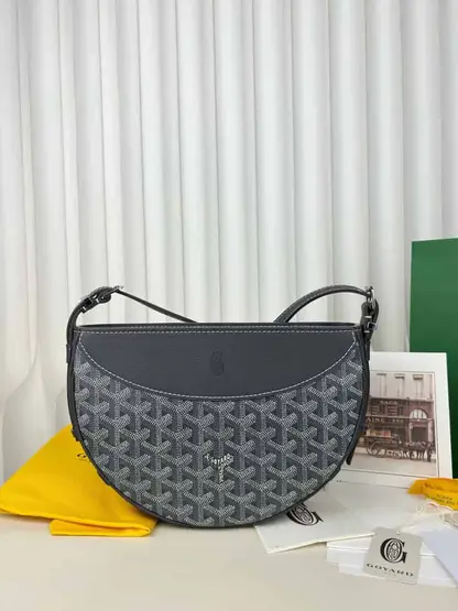 Replica Goyard Hirondelle bag Vip Quality Grey - Image 2