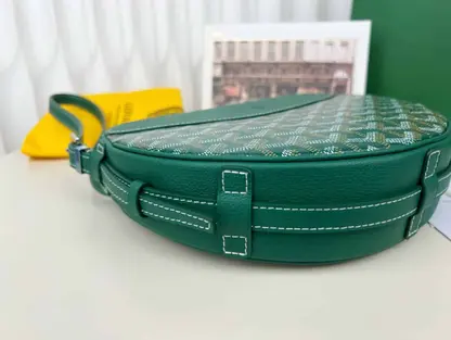 Replica Goyard Hirondelle bag Vip Quality Green - Image 7