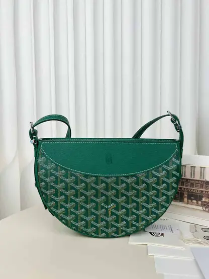Replica Goyard Hirondelle bag Vip Quality Green - Image 8
