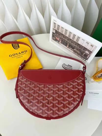 Replica Goyard Hirondelle bag Vip Quality Red
