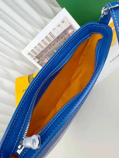 Replica Goyard Hirondelle bag Vip Quality Sky Blue - Image 9