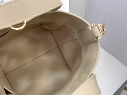 Replica Dior Toujours Vertical Nano Tote Bag in Beige - Image 10