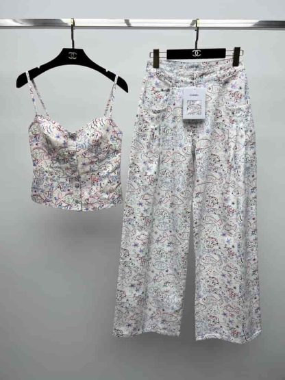 Replica Chanel Top Cruise Fish Pattern Shirt 2025 - Image 5