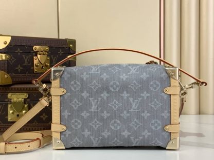 Replica Louis Vuitton Side Trunk MM M13285 in Denim Grey - Image 4