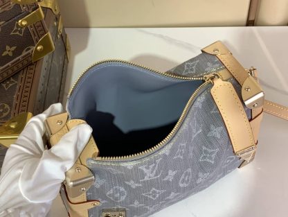 Replica Louis Vuitton Side Trunk MM M13285 in Denim Grey - Image 9