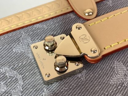 Replica Louis Vuitton Side Trunk MM M13285 in Denim Grey - Image 6