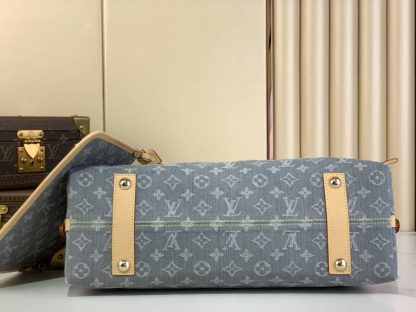 Replica Louis Vuitton CarryAll MM M13289 in Denim Grey - Image 2