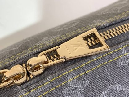 Replica Louis Vuitton CarryAll MM M13289 in Denim Grey - Image 10