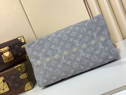 Replica Louis Vuitton Speedy Soft 30 in Denim Grey M13344 - Image 2