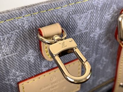 Replica Louis Vuitton OnTheGo MM M13189 in Denim Grey - Image 5