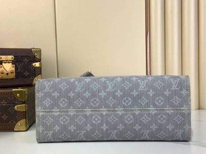 Replica Louis Vuitton OnTheGo MM M13189 in Denim Grey - Image 7
