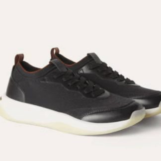 Replica Loro Piana 410 LP Walk Wish Sneaker in Caviar