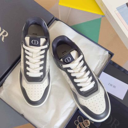 Replica Dior B27 Uptown Low-Top Sneaker Grey - Image 3
