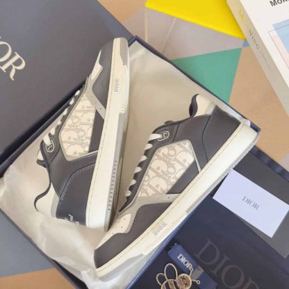 Replica Dior B27 Uptown Low-Top Sneaker Grey - Image 5