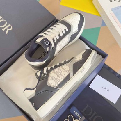 Replica Dior B27 Uptown Low-Top Sneaker Grey - Image 6