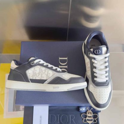 Replica Dior B27 Uptown Low-Top Sneaker Grey