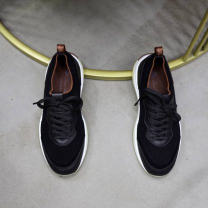 Replica Loro Piana 410 LP Walk Wish Sneaker in Caviar - Image 4