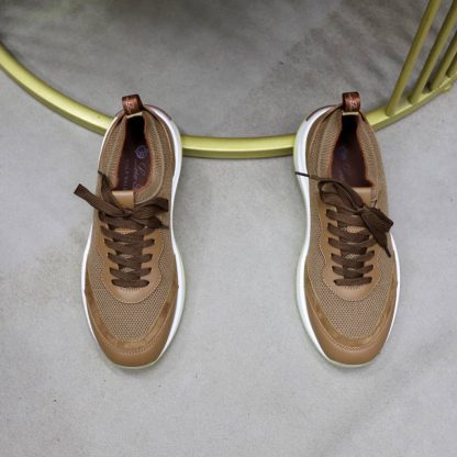 Replica Loro Piana 410 LP Walk Wish Sneaker in Brown - Image 5