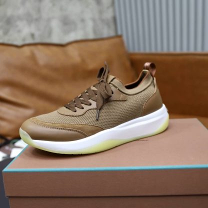 Replica Loro Piana 410 LP Walk Wish Sneaker in Brown - Image 8