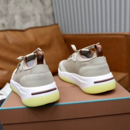 Replica Loro Piana 410 LP Walk Wish Sneaker in Grey - Image 3
