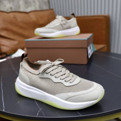 Replica Loro Piana 410 LP Walk Wish Sneaker in Grey - Image 2