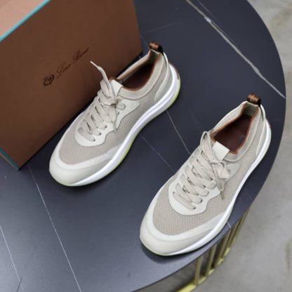 Replica Loro Piana 410 LP Walk Wish Sneaker in Grey - Image 10