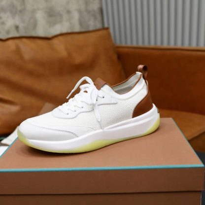 Replica Loro Piana 410 LP Walk Wish Sneaker in White - Image 6