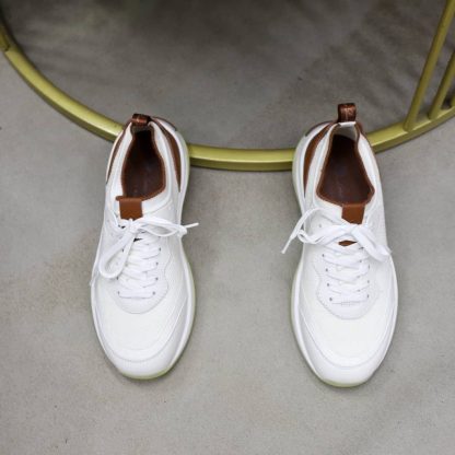 Replica Loro Piana 410 LP Walk Wish Sneaker in White - Image 5