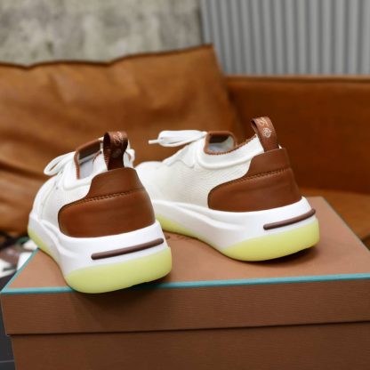 Replica Loro Piana 410 LP Walk Wish Sneaker in White - Image 9