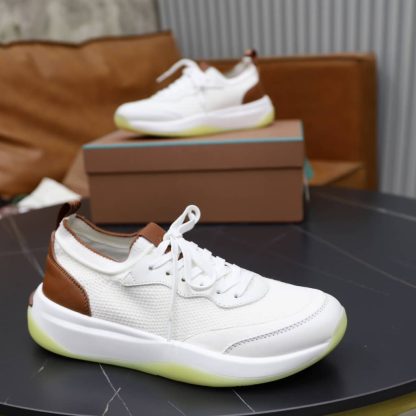 Replica Loro Piana 410 LP Walk Wish Sneaker in White - Image 2