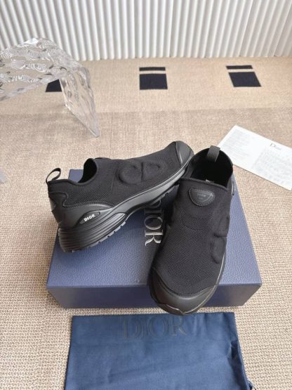 Replica Dior Men's B30 Countdown Sneaker In Black - Image 8