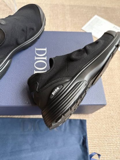 Replica Dior Men's B30 Countdown Sneaker In Black - Image 5