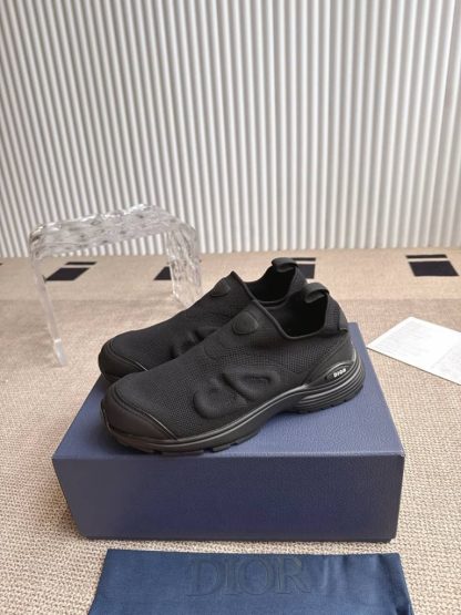 Replica Dior Men's B30 Countdown Sneaker In Black - Image 2