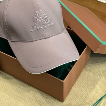 Replica Loro Piana Baseball Cap Grey - Image 3