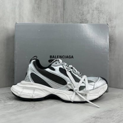 REPLICA BALENCIAGA MEN'S 3XL GRADIENT SNEAKER IN BLACK/GREY/WHITE - Image 9