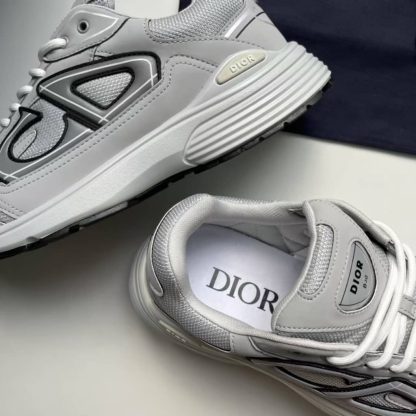 Replica Dior Men's B30 Countdown Sneaker In Grey - Image 5