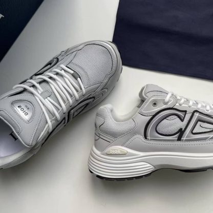 Replica Dior Men's B30 Countdown Sneaker In Grey - Image 8