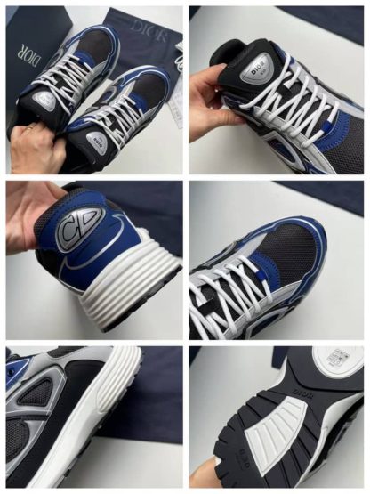 Replica Dior Men's B30 Countdown Sneaker In Blue - Image 10