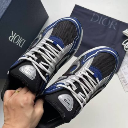 Replica Dior Men's B30 Countdown Sneaker In Blue - Image 7